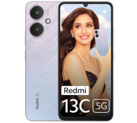 Redmi 13C 5G, Startrail Silver, 4GB RAM, 128GB Storage