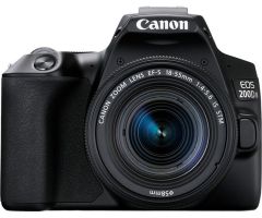 Canon EOS 200D II DSLR Camera EF-S18-55mm IS STM- Black
