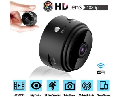 Best Price For Bzrqx Mini Security Magnet Camera WiFi Hidden Wireless HD  1080P Hidden Night Vision Spy Camera Sports and Action Camera- Black, 12 MP  price in India, Best Reviews & Features