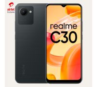 Realme C30 - Locked with Airtel Prepaid  ( 32 GB Storage, 2 GB RAM, Denim Black)