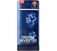 SAMSUNG 189 L Direct Cool Single Door 5 Star Refrigerator with Base Drawer  with Digital Inverter- Camellia Blue, RR21C2H25CU/HL