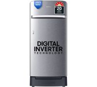 SAMSUNG 189 L Direct Cool Single Door 5 Star Refrigerator with Base Drawer  with Digital Inverter- Elegant Inox, RR21C2H25S8/HL